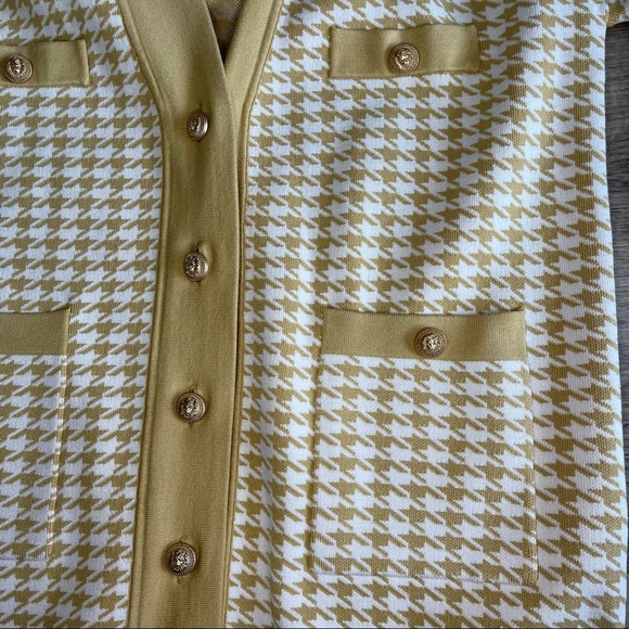 Sandro Dane Oversized Houndstooth Cardigan - Picture 7 of 7